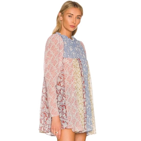 Free People Dresses & Skirts - Free People Merrie Mix Tunic/ Dress